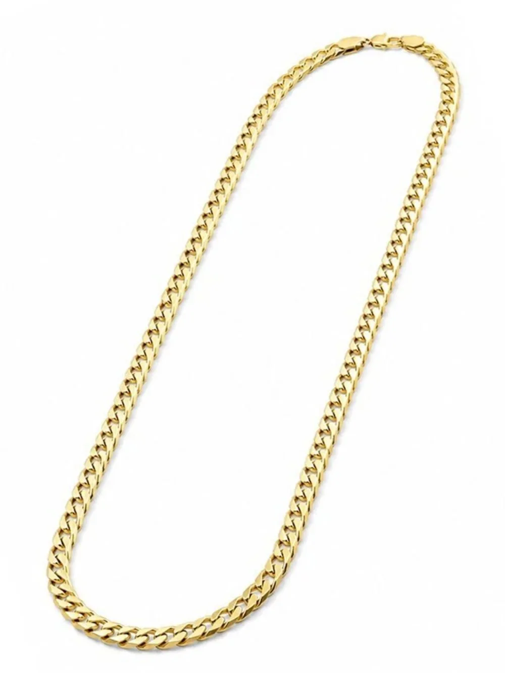 Cuban Chain SOLID 14k Yellow Gold